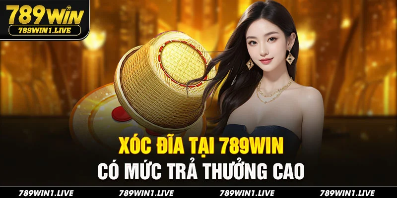 Xóc đĩa tại 789Win có mức trả thưởng cao